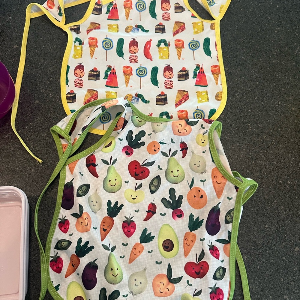 Colorful Kids' Apron Set